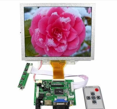6bit 8bit TFT HD Display Antiglare Ej080na-05a 8 Inch LCD Monitor