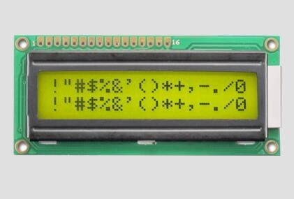 16 * 2文字LCDディスプレイモジュール LCX1602A モノクロムLCDモジュール 5Vの平行ポート