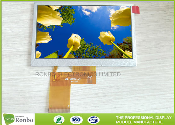 4.3 inch TFT LCD Display Resolution 480x272 with RGB interface Option Touch Screen